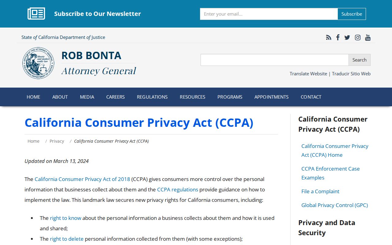 Lemoore neighbors California privacy and opt-out guidance